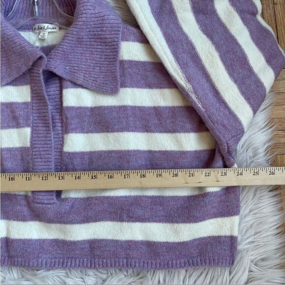 NWT for love and lemons Maude boxy crop sweater 1x - Picture 7 of 8